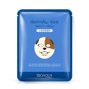 BioAqua Animal Dog Addict Mask Тканевая маска с мордочкой животного.