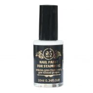 Rio Profi Nail Paint For Stamping - Стемпинг - краска для тонких узоров (черный или белый на выбор)