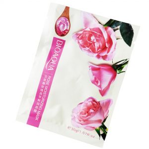 Увлажняющая маска для лица с экстрактом розы