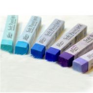 Мелки Soft-Pastel 6 цветов сине-фиолетовых оттенков.