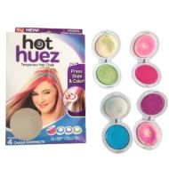 Hot-Huez - цветные мелки для волос (4 цвета).