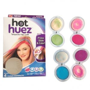 Hot-Huez Цветная пудра для волос.