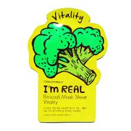 TONY MOLY I’m Real Broccoli Vitality - Тканевая маска для лица с экстрактом брокколи.