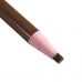 Стойкий карандаш для бровей самозатачивающийся с ниткой.